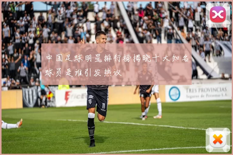 中国足球明星排行榜揭晓十大知名球员是谁引发热议