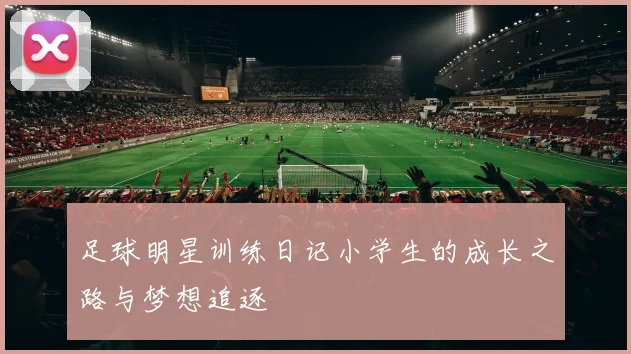 足球明星训练日记小学生的成长之路与梦想追逐